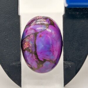 Purple Turquoise Cabochon Loose Stone
